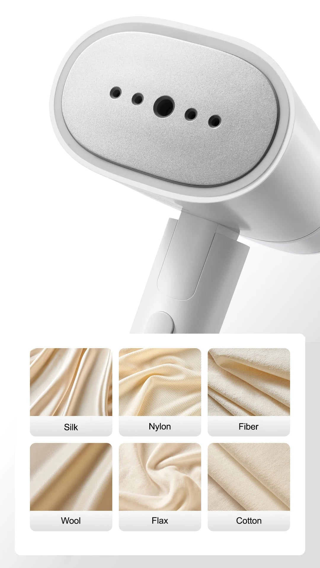 Portable Garment Steamer for Clothes | Handheld Travel Clothing Steamer | Wrinkle Remover