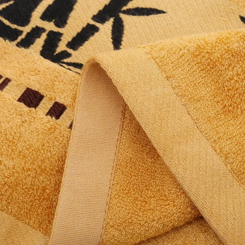 Bamboo Fiber Towel Set | Ultra-Soft Absorbent Bath Towels | Quick-Dry Face and Body Towels
