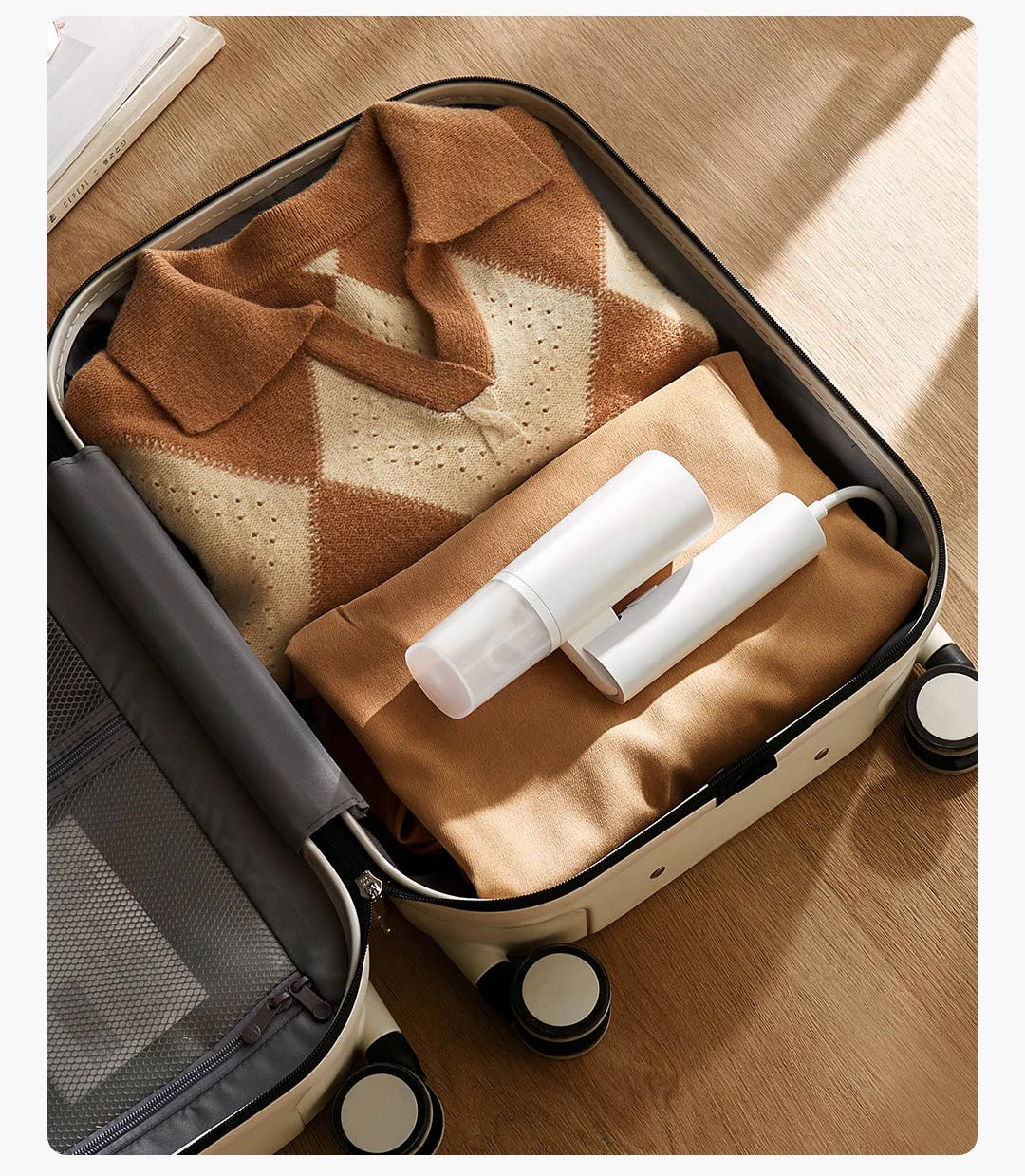 Portable Garment Steamer for Clothes | Handheld Travel Clothing Steamer | Wrinkle Remover